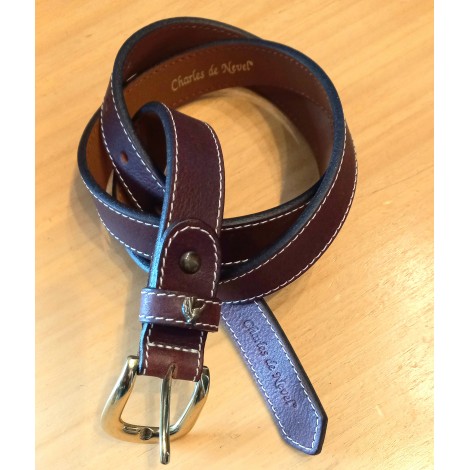 Ceinture Largeur 2.5cm cuir lisse